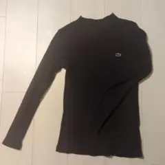 LACOSTE カットソー ネイビー M モックネックニット
