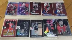 バレーボール男子日本代表選手カード各種