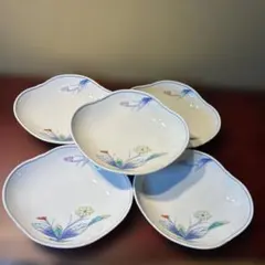 中華食器 10吋木甲皿 楕円皿 大きめ中華皿 5客 山三陶苑 鳳凰柄 - メルカリ