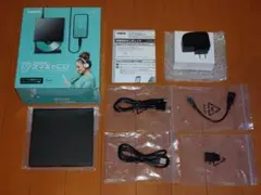 [美品] Logitec スマホ用CDレコーダ [型番：LDR-SM8URBK]