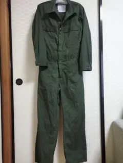 5779 米軍実物 ユーティリティカバーオール つなぎ オリーブ 38R良品