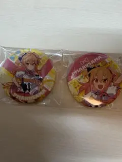 P丸様。 缶バッジ 2種類 - メルカリ