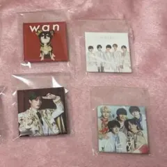 M!LK POP UP EVENT スクエア缶バッジ マグネット　山中柔太朗