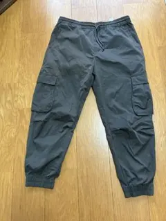 ZARA カーキパラシュートパンツ カーゴパンツ Lサイズ