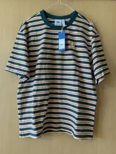 アディダスオリジナルス　半袖Tシャツ　ボーダー　L