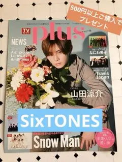 TVガイドプラス　PLUS 50 SixTONES 切り抜き