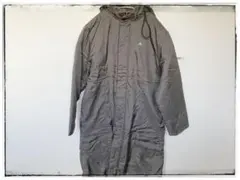 ＊＊＊　adidas ベンチコート グレー チェック柄