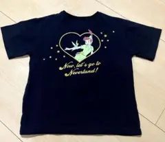 【試着のみ未使用】ディズニー ピーターパン Tシャツ 黒