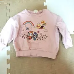 アンパンマン　トレーナー　90サイズ　ピンク