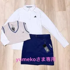 yumekoさま専用　アディダスゴルフ XS セットアップ 3点