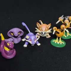 モンコレ　ポケモン　初期　アーボ＆アーボック　ドガース＆マタドガス モンコレ 希少 ドガース マタドガス アーボ アーボック