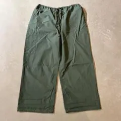 オリーブグリーン ワイドパンツ 古着