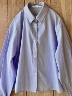 アメリカンホリック シャツ ストライプ キレカジ ママコーデ LEE ナチュリラ