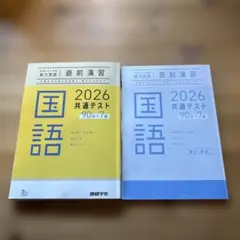 2026 共通テスト 国語 問題集