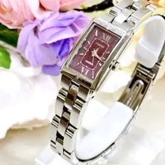 新品電池稼働品✨ CITIZEN wicca ウィッカ 腕時計 ボルドースクエア