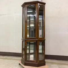 【カリモク】コロニアル　飾り棚　コーナーキャビネット　キュリオケース imgrc0083316828.jpg
