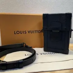 極美品】ルイヴィトン アンプラント ソフトトランク ウォレット 黒