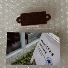 非売品　トラベラーズノート 2026 レザータグ　レッド　限定