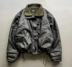 地底人オンライン　アウター　レザージャケット　リバーシブル