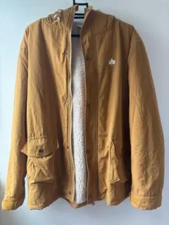 LOGOS フード付きブラウンマウンテンパーカー LL