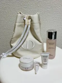 Dior カプチュールトータルドローストリングポーチセット　未使用
