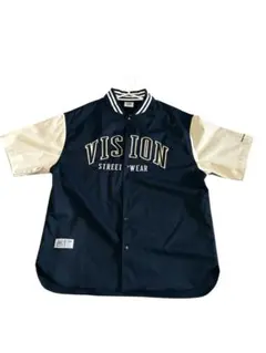 【未使用】VISION STREET WEAR スタシャツ Lサイズネイビー