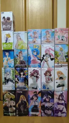 美少女キャラ プライズフィギュア 21体セット