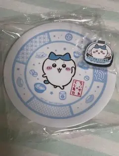 ハチワレ　皿　マグネット