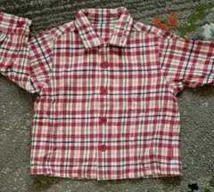 ミキハウス✾ チェックシャツ✾ 羽織にも