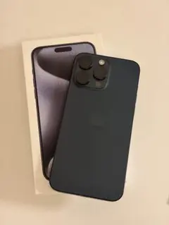 【AppleCare+付】iPhone 15 Pro Max 256GB ブルー