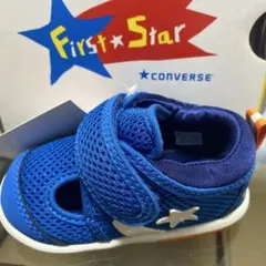 CONVERSE First Star 青 ファーストシューズ　12cm