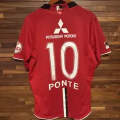 浦和レッズ ロブソン・ポンテ選手 #10 メモリアルユニフォーム 紙タグ付き 浦和レッズ ロブソン・ポンテ選手 #10 メモリアルユニフォーム