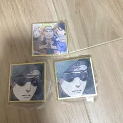 NARUTO 豆ガシャ色紙　第三弾　3枚セット