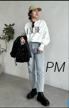 プロズヴェール 【MOMO】ストレッチテーパードデニム PM