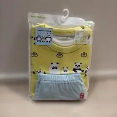 ユニクロ　パンダ銭湯　半袖パジャマ　100のサムネイル
