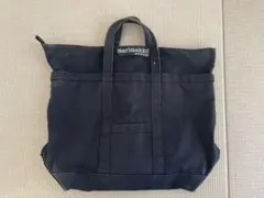 marimekko 黒 キャンバストートバッグ
