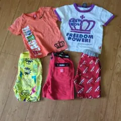 BABY DOLL Tシャツとショートパンツセット