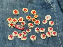 1910s 20s アメリカンレッドクロス ピンズ 30個セット ビンテージ