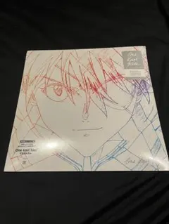 One last kiss レコード メガジャケ付き 綾波レイ - メルカリ