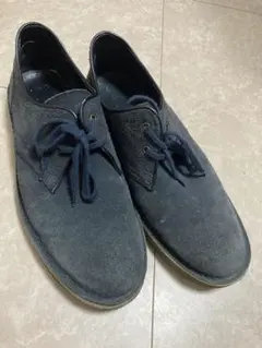 hawkins ネイビー　スエード素材　27.5 レースアップシューズ