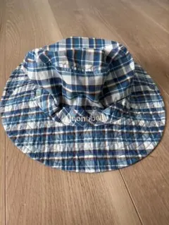 mont-bell チェック柄 レディースアウトドアハット