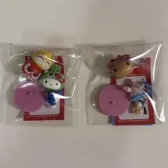 ハートキティ チョコエッグ 2個セット (平成風　日焼けギャル＆ぷよぷよ)