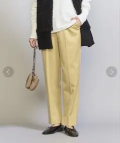 BEAUTY&YOUTH UNITED ARROWS サテンドロストパンツ
