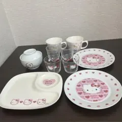 ハローキティ 食器セット １０点セット