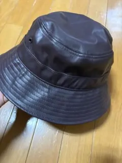 バケットハット ブラウン