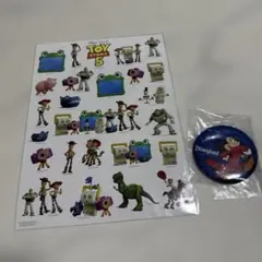 トイストーリー5 ステッカー ミッキー缶バッチ　セットのサムネイル