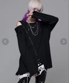 シヴァーライズ　CIVARIZE スカル長袖カットソー　お兄系　平成　V系 2025年最新】CIVARIZE メンズ 七分・長袖カットソーの人気アイテム