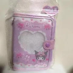 新品♡クロミ シールバインダー サンリオ クリアハートデザイン