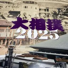 今更‼️大相撲 2025 ポスターカレンダーのサムネイル