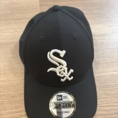 New Era 9FORTY ブラックキャップ